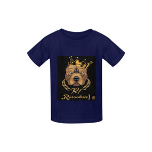 #Rossolini1# Logo Royal Blue Kid's  Classic T-shirt (Model T22)