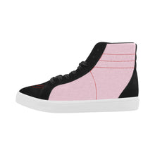 #Rossolini1# Light Pink Capricorn High Top Casual Shoes for Women (Model 037)