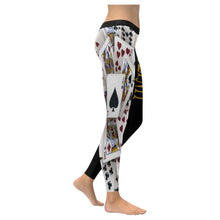 #Rossolini1# TheName 52 Card Pickup Low Rise Leggings (Invisible Stitch) (Model L05)