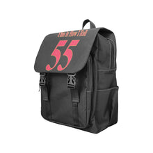 #This Is How I Roll# 55 Red/Gold Casual Shoulders Backpack (Model 1623)