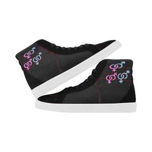 #Rossolini1# Love The One You're With Capricorn High Top Casual Shoes for Men (Model 037)
