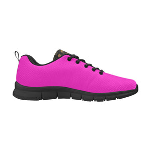 #Rossolini1# TimeLess Hot Pink Women's Breathable Running Shoes/Large (Model 055)