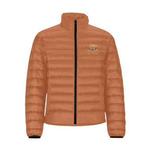 #Rossolini1# Root Beer Stand Collar Padded Jacket (Model H41)