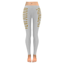 #Rossolini1# TheName Light Gray Low Rise Leggings (Invisible Stitch) (Model L05)