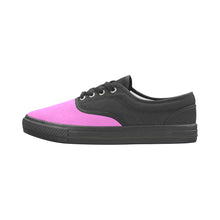 #Rossolini1# Tips Pink Aries Men's Canvas Shoes (Model 029)