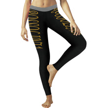 #Rossolini1# TheName Dark Gray Trim Low Rise Leggings (Invisible Stitch) (Model L05)