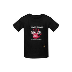 #Rossolini1# Read The Hand Black Kid's  Classic T-shirt (Model T22)