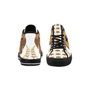 #Rossolini1# Streetz White Vancouver H Women's Canvas Shoes (1013-1)