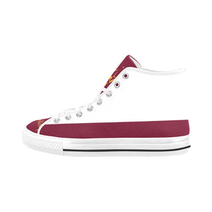 #Rossolini1# Flavor White/Candy Apple Red Vancouver H Women's Canvas Shoes (1013-1)