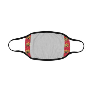 #Rossolini1# Red Mouth Mask (2 Filters Included) (Non-medical Products)