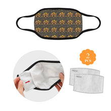 #Rossolini1# Asphalt Mouth Mask (2 Filters Included) (Non-medical Products)