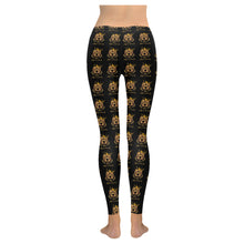 #Rossolini1# Black Low Rise Leggings (Invisible Stitch) (Model L05)