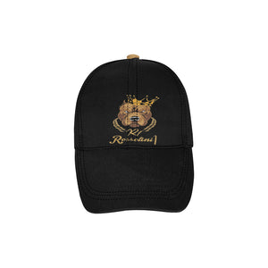 #Rossolini1# Black Dad Cap C (6-Pieces Customization)