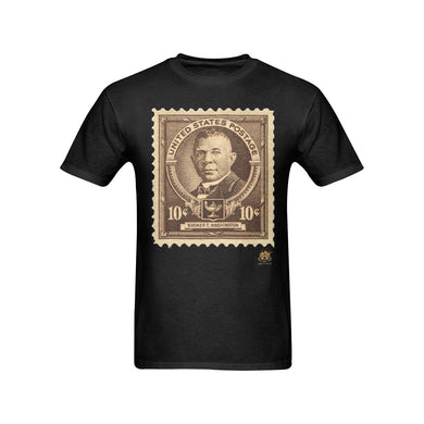 #Stamped# Booker T Washington Black T-Shirt