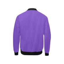 #Rossolini1# In Your Face Purple Kids' Bomber Jacket (Model H40)