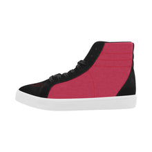 #Rossolini1# Red Capricorn High Top Casual Shoes for Women (Model 037)