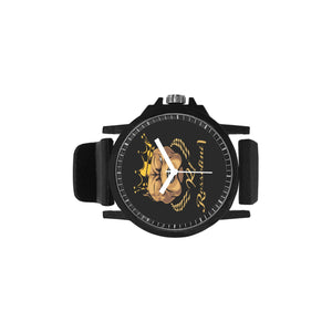 #Rossolini1# White Hours/Seconds Unisex Silicone Strap Plastic Watch (Model 316)