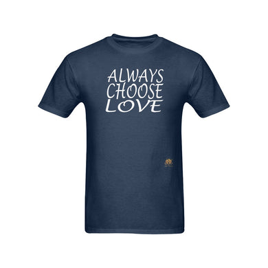 #Rossolini1# Always Choose Love Navy Blue T-Shirt