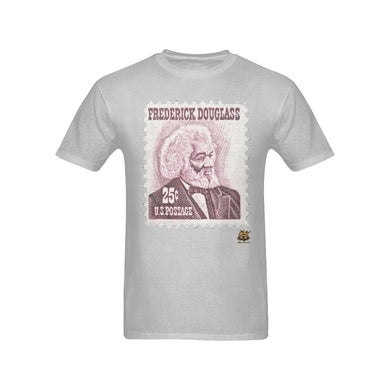 #Stamped# Frederick Douglass Gray T-Shirt