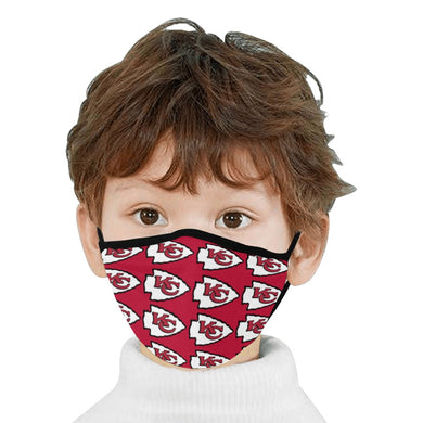#Chiefs# Red Mouth Mask (2 Filters Included) (Non-medical Products)