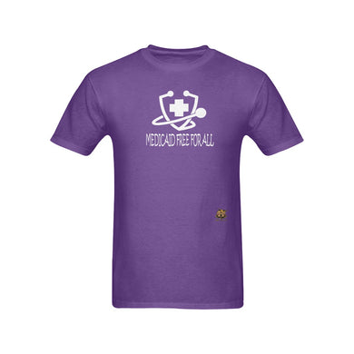 #Medicaid Free For All# Purple T-Shirt