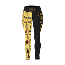 #Rossolini1# TheName HIEROGLYPHIC ALPHABET Plus Size High Waist Leggings (Model L44)