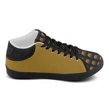 #Rossolini1# TimeLess Gold Men's Chukka Canvas Shoes (Model 003)