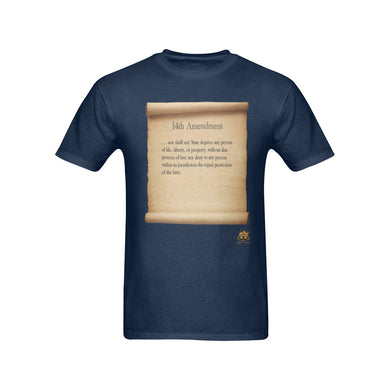 #The 14th Amendment# Navy Blue T-Shirt