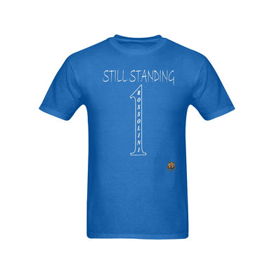 #Rossolini1# Still Standing 1 Blue T-Shirt