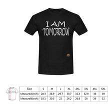 #i AM TOMORROW# Black T-Shirt