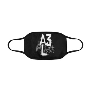 #A3FILMS# Mouth Mask in One Piece (2 Filters Included) (Model M02)