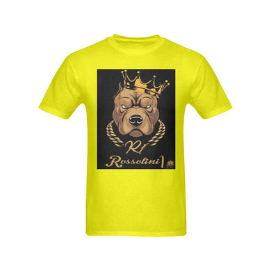 #Rossolini1# In Your Face Yellow T-Shirt