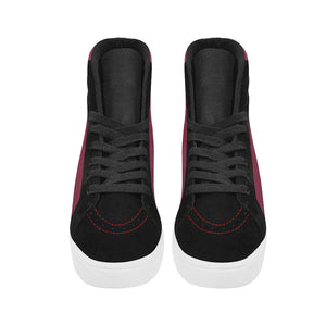 #Rossolini1# Candy Apple Red Capricorn High Top Casual Shoes for Men (Model 037)