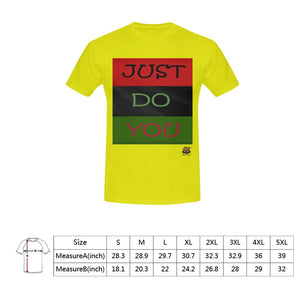 #Rossolini1# JUST DO YOU Yellow T-Shirt