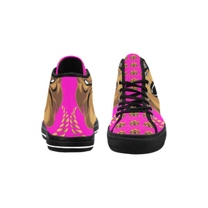 #Rossolini1# Streetz Hot Pink Vancouver H Men's Canvas Shoes (1013-1)