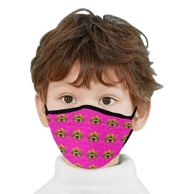 #Rossolini1# Pink Mouth Mask (2 Filters Included) (Non-medical Products)