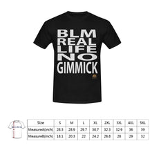 #BLM# No Gimmick Black T-Shirt