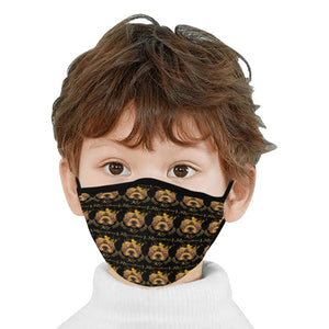#Rossolini1# Black Mouth Mask (2 Filters Included) (Non-medical Products)