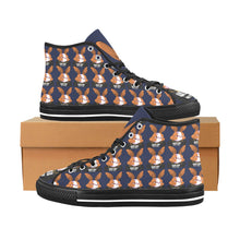 #BLM# Rabbit Navy Blue Vancouver H Men's Canvas Shoes (1013-1)