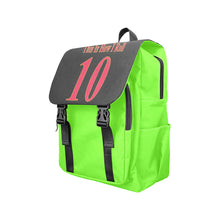#This Is How I Roll# 10 Red/Gold Casual Shoulders Backpack (Model 1623)