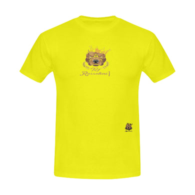 #MASKOFF# Yellow Men's T-Shirt