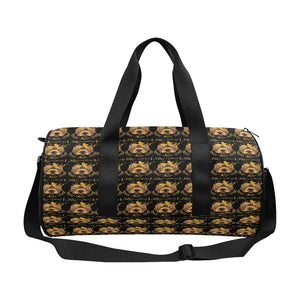 #Rossolini1# Black Duffle Bag (Model 1679)