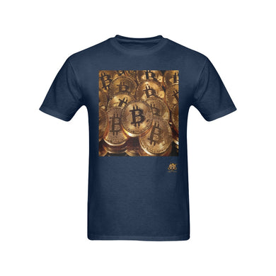 #CryptoLife# Navy Blue T-Shirt