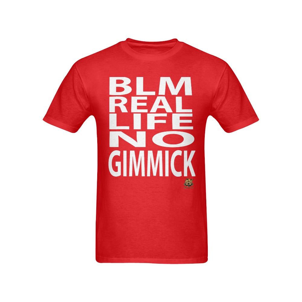 #BLM# No Gimmick Red T-Shirt