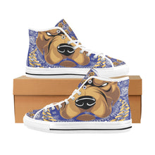 #Rossolini1# Streetz Rag Blue White Bottom Vancouver H Men's Canvas Shoes (1013-1)