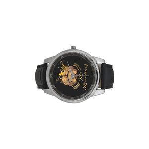 #Rossolini1# Leather Strap Large Dial Watch(Model 213)