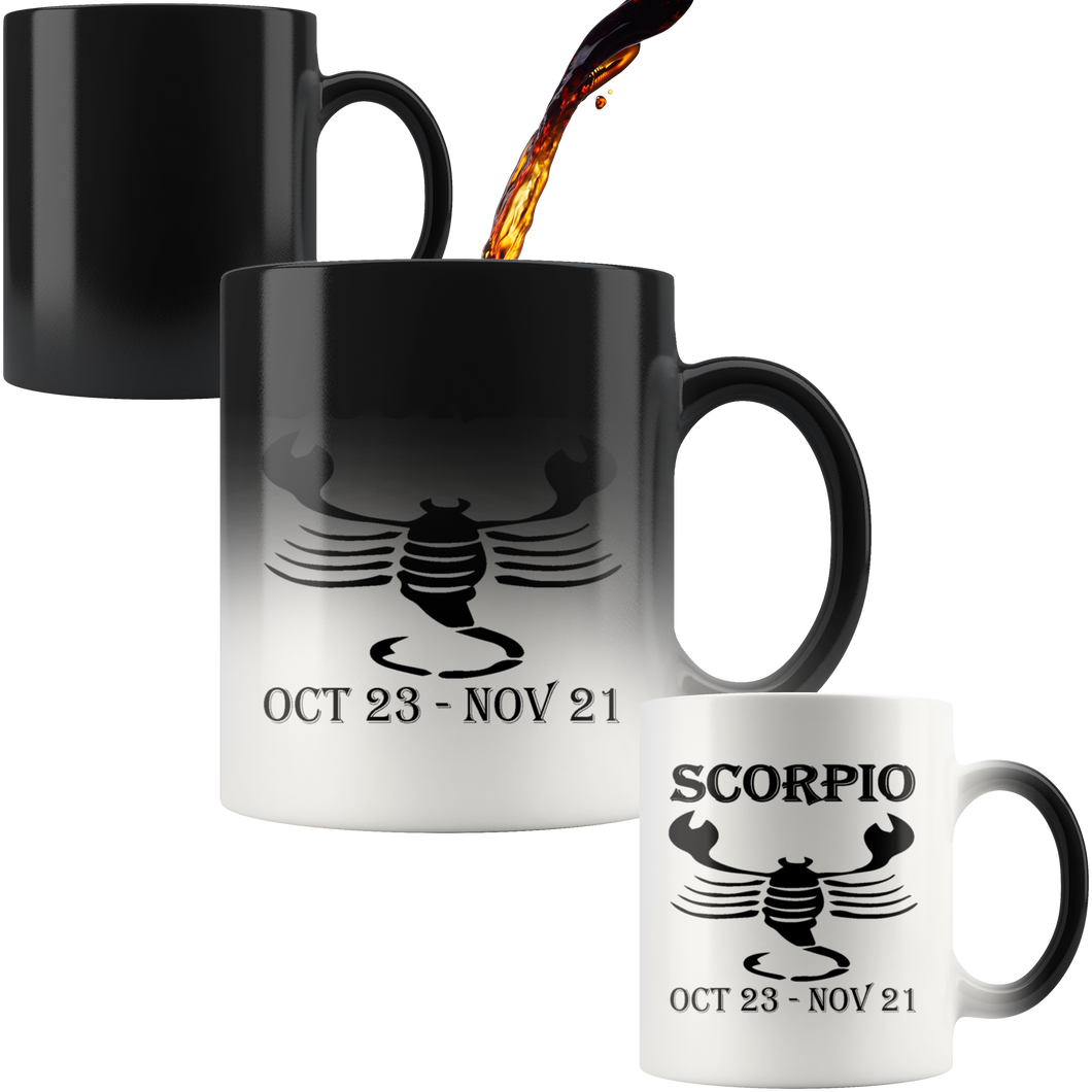 #Scorpio# 11oz Magic Mug