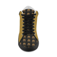 #Rossolini1# TimeLess Gold Men's Chukka Canvas Shoes (Model 003)