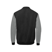#Rossolini1# In Your Face Dark Gray Sleeves Kids' Bomber Jacket (Model H40)