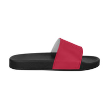 #Rossolini1# Red Men's Slide Sandals/Large Size (Model 057)